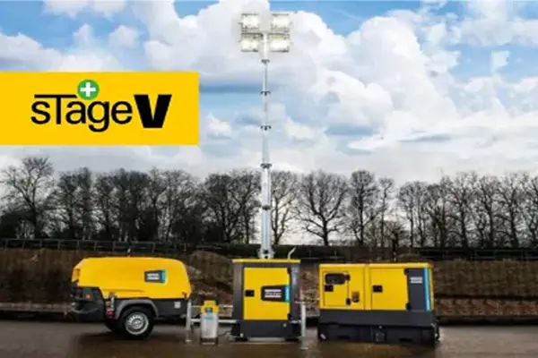 Stage V generators and lighting tower ready for site delivery
