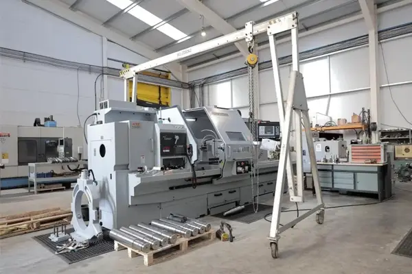 Portable gantry lifting system supplied by QuoteMeHire for safe material handling and lifting operations on industrial and construction sites.
