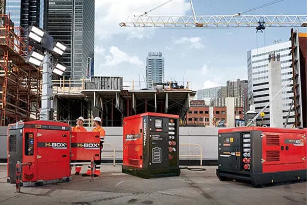 Mobile temporary power generator sets supplied by QuoteMeHire for on-site power hire across construction sites events and remote locations in the UK.
